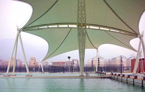 高爾夫球場膜結構